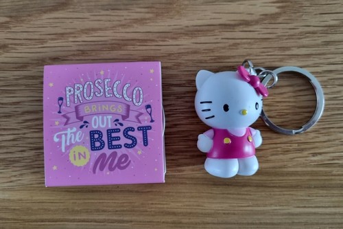 Ladies CUTE Bundle PUCKATOR Lip Balm MIRROR HELLO KITTY Key Ring 
