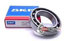 SKF 6009 DEEP GROOVE BALL BEARING, OPEN TYPE, NO SEALS 45x75x16 mm