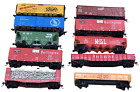 10 Complete Ho Rolling Freight. Various Road Names & Manufacturers-Free Ship #13