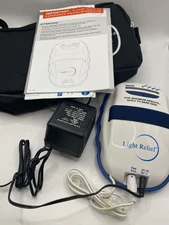 Light Relief RL150 Light Pad Pain Muscle Joint Therapy Device W/ Bag Adapter