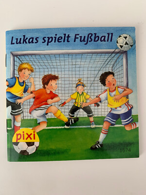 NEU Pixi 1574 - Lukas spielt Fusßball - Minibuch