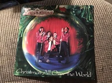 NEW EDITION CHRISTMAS ALL OVER THE WORLD 1985 LP MCA PRINT VINTAGE VINYL 6TRX