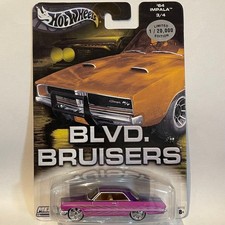 Hot Wheels '63 '64 Chevy Impala Auto Affinity Blvd Bruisers 2004 1/64 Unused