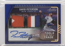 2022 Panini Absolute Spectrum Blue 75/75 David Peterson #TT2S-DP Auto 1p0v