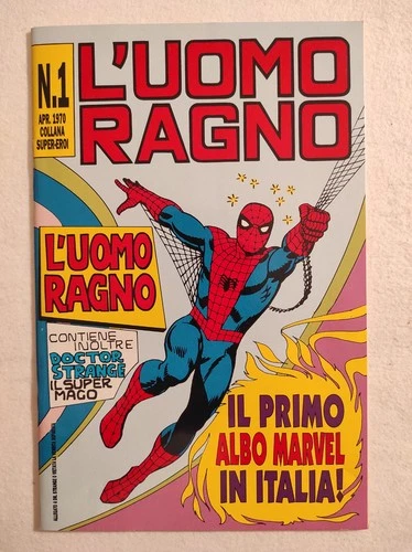 SPIDER MAN HORN NO. 1 REPRINT - MARVEL ITALY - NEWSSTAND