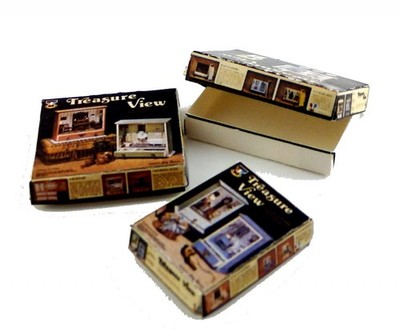 Dolls House Treasure View 3 Box Kit Miniature Dollhouse Shop Store Accessory