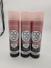 3-COLAB Extreme Volume Dry Shampoo Supersize Bergamot and Rose Scented 8.3 oz