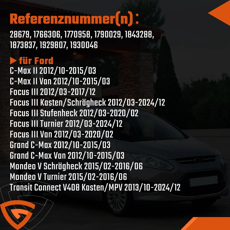 Catalizzatore KAT adatto per Ford Grand C-Max Van 1929807 1930046 1843288 1770958 - Immagine 4 di 4