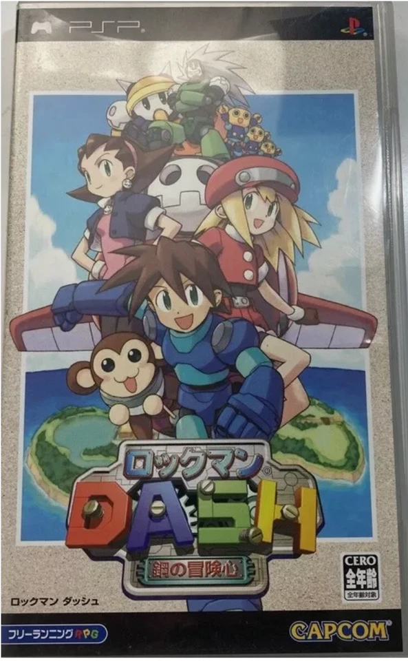 Megaman PSP Lot 4 Set Rockman Dash 1 2 Irregular hunter X Sony - Image 4 of 4