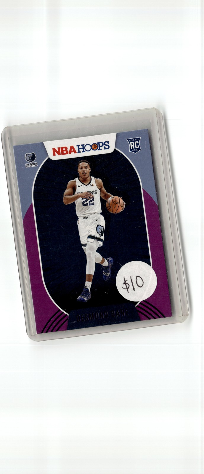 2020-21 Hoops #246 Desmond Bane Purple