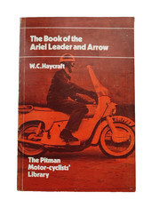 Ariel Arrow Leader 200 250 Motorcycle Manual 1958-1965  Book