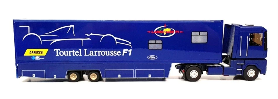 Camión de transporte Eligor escala 1/43 5421 - Renault F1 Tourtel Larrousse - azul Foto 3 de 4