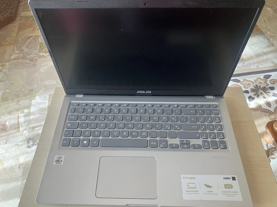 PC Portatile Asus X515JA-I3 10th Gen 1.20Ghz-8gb RAM-240gb SSD-Win11-Funzionante - Immagine 4 di 4