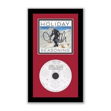 Jimmy Fallon Autographed Signed Framed CD Holiday Seasoning ACOA