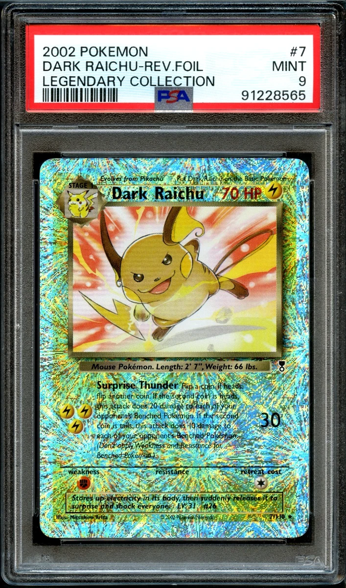 Dark Raichu 7/110 Legendary Collection for sale | eBay