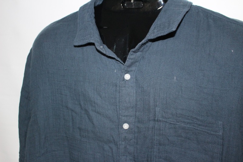 SONOMA MEN'S BLUE TEXTURE L/S DRESS SHIRT SZ: 2XB 2XL 2X XXL NWT