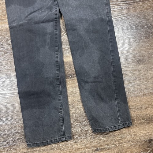 Vintage Guess Jeans Mens 32x33 Black Denim Grunge Skater Retro 1990s Y2K - Picture 2 of 11