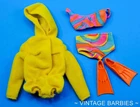 Vintage Barbie Doll Scuba Do's #1788 Sweatshirt & Accessories Near Mint ~ 1970's