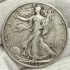 1937-S Walking Liberty Half Dollar 50C ~ Higher Grade ~ See Photos (L502)