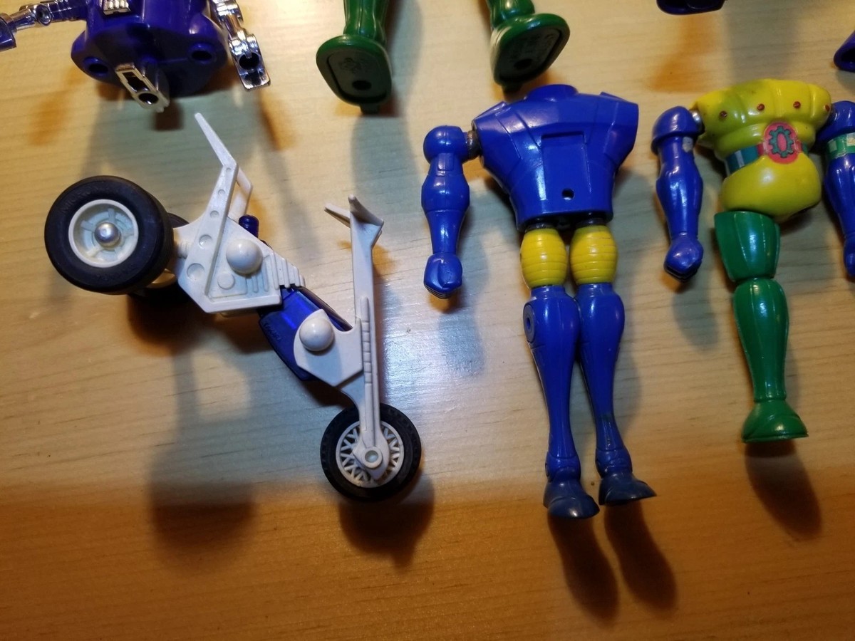 Old Vintage Takara Figure Parts Lot Steel Jeeg Gakeen Magnemo