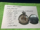 ELGIN Aristocrat pocket watch, 14K G.F, grade 345 mod. 3, class 114,12s,17j runs