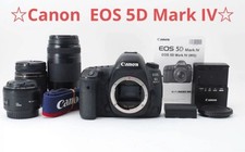 Canon EOS 5D Mark IV DSLR Camera with 3 Lenses and Accessories Excellent