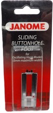 JANOME Sliding Buttonhole Foot for Oscillating Hook (Front Load) 200-123-006