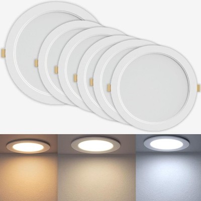 LED Deckeneinbaustrahler | 6er Pack German Engineered | IP54 wechselbar