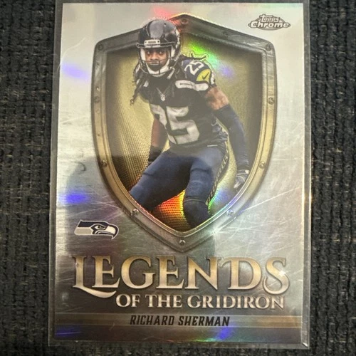 2025 Topps Chrome Richard Sherman Refractor (RAW)