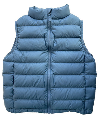 Lativ Vest Airy Down Puffer Youth 140 US 8/10 Blue Lightweight Packable