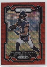 2023 Panini Prizm Red Wave Prizm 7/149 Equanimeous St Brown #53 3hd
