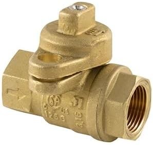 Tamper Resistant Lockwing Cap 1'' Utility Gas Ball Valve, Model 240-005B, 175-LWN