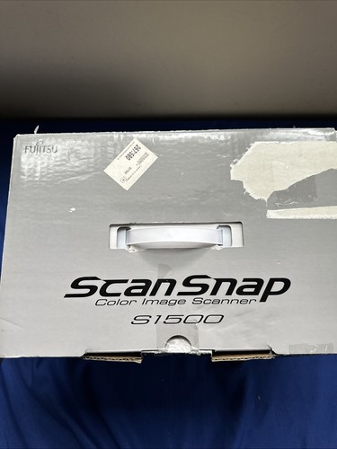 FUJITSU SCANSNAP S1500 DOCUMENT SCANNER W/ POWER & USB - Tested - 第 13/18 張圖片