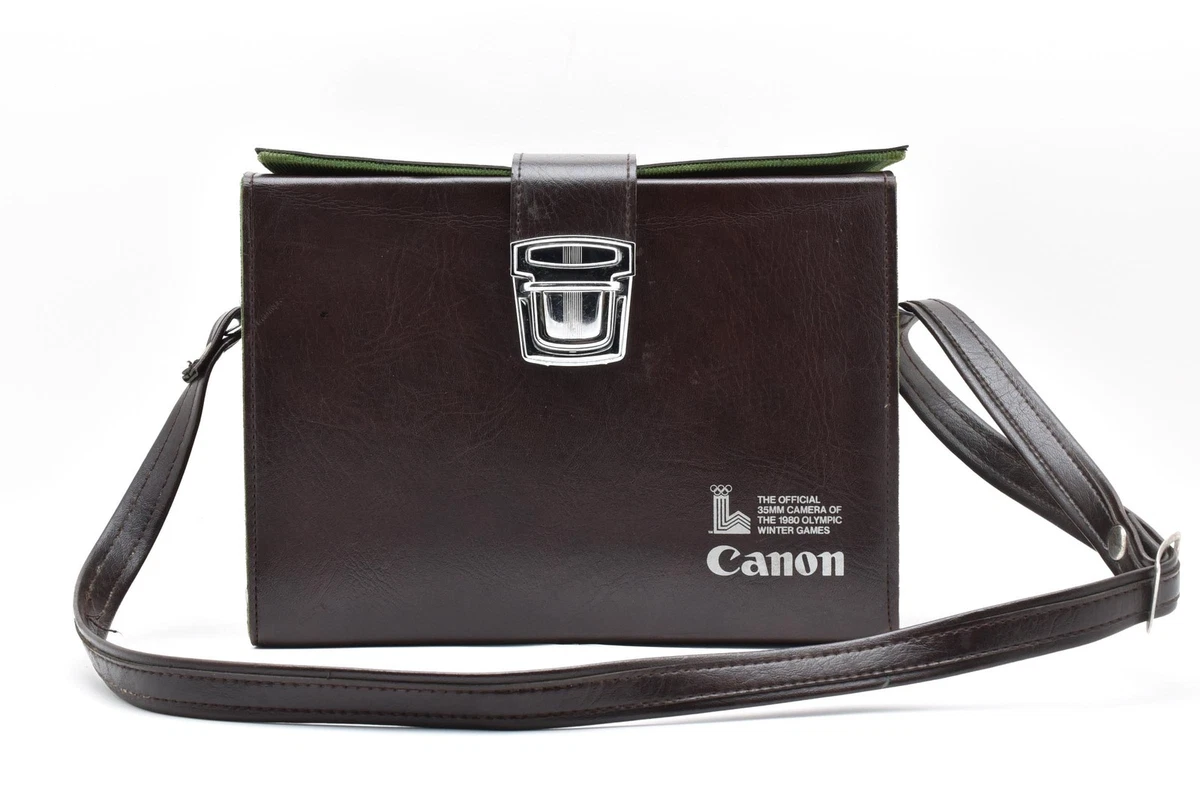 Sacoche Cuir Canon S-II – Fabriqué Au Japon Occupé, Rare, Pour Appareil Photo Canon S2