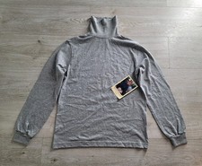 Vtg 90  s Women  s Blank Gray Fruit Of The Loom Pullover Sweatshirt New Deadstock