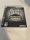PS3 PlayStation 3 Guitar Hero Metallica Game Complete With Manual