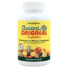 Nature's Plus Source of Life Multi-Vitamin & Mineral Supplement  180 caps