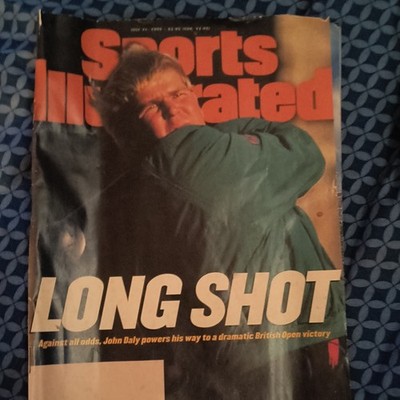 Sports Illustrated ''LONG SHOT'' John Daly British Open Victory Golf Magazine
