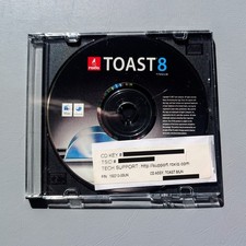 Roxio Toast 8 Titanium for MAC - 231000 With Key and TSID