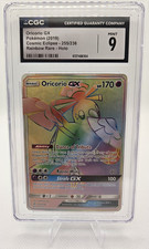 Oricorio GX Sm-Cosmic Eclipse 255/236 Rainbow Rare Holo CGC 9 Pokémon TCG 2019 on eBay