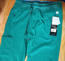 Infinity Cherokee Modern Athletic Fit Scrub Pants CK004AS Men s Size Small Teal