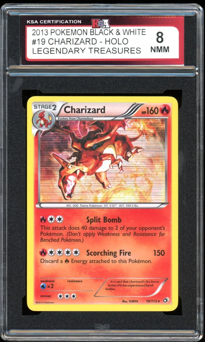 Charizard Pokémon TCG Legendary Treasures Individual Collectible