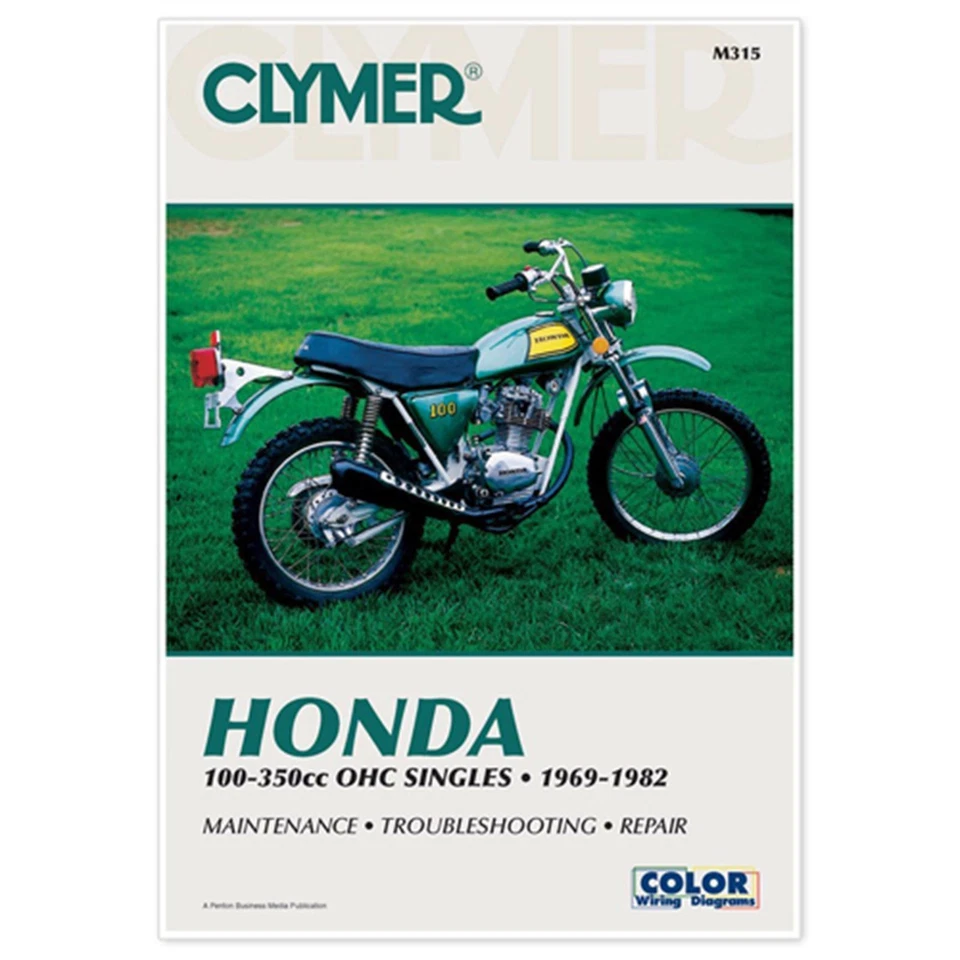 Manual Clymer para Honda 100/350 OHC CM315 Foto 3 de 4