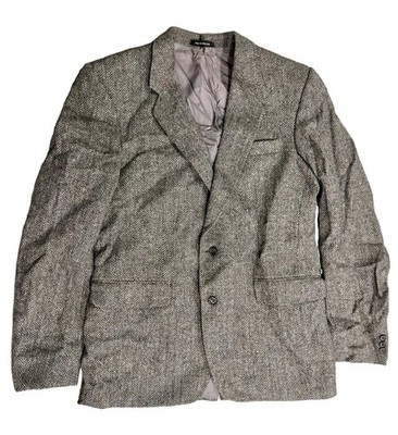 Donegal Tweed Handwoven Ireland Wool Coat Blazer Kevin Howlin LTD Dublin MEN 38R