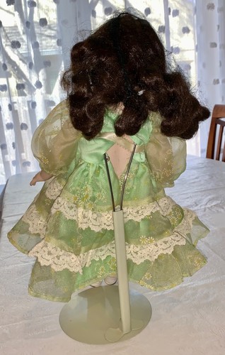 Muñeca grande de porcelana alemana Simon & Halbig 117 58 años 80 y soporte 19 pulgadas - Imagen 6 de 17