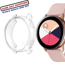 Silicone Sport Watchband TPU Case for Samsung Galaxy Watch Active 40mm SM-R500N