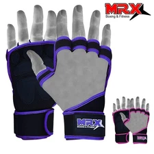 Women Weight Lifting Gym Gloves Workout Training Wrist Straps Extra Grip Glove