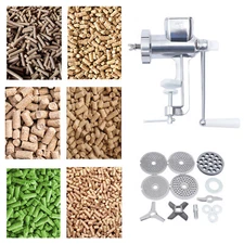 Manual Animal Feed Pellet Mill Machine Animal Food Maker Pellet Making Machine