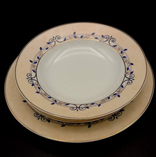 -50% Servizio Piatti Porcellana Limoges 41 P Jardin d'Antan Guy Degrenne *81809