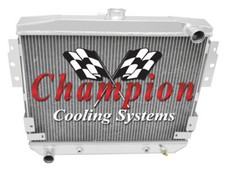 Er Champion 3 Row All Aluminum Radiator For 1977 1978 Ford Mustang Ii V8 Engine